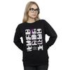Disney Womens/Ladies Nightmare Before Christmas Many Faces Of Jack Squares Sweatshirt