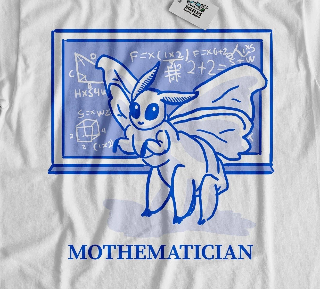 Mothematician Unisex Funny Mathematics T-Shirt Math Teacher & Tutor Gifts 2XL