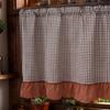 Reusable Polyester Shelf Curtain Easy Setups Sturdy Fabric for Home Decoration Space Management