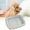 Yousheng Pet Bed Ultra-thick Breathable Super Soft Comfortable Reusable Excellent Ductility Washable Long Pet Dog Square Bed Kennels for Household