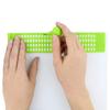 4 Lines 28 Cells Braille Slates and Stylus Braille Writing Slates Plastic Braille Slates Set Braille Slates and Pen Set