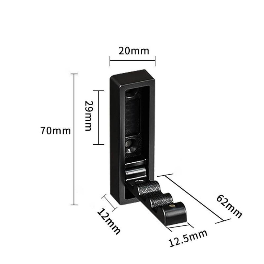 Heavy Duty Foldable Coat Hooks Wall Mounted Fold Up Hooks Folding Wall Hook  for Wall Hanging Coat