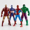 Superheld Anime Actiefiguren 18cm, Set van 4 Stuks, Gearticuleerde Model Speelgoed, Verzamelbaar Beeldje Decoratie, Ideaal Cadeau voor Kinderen & Fans