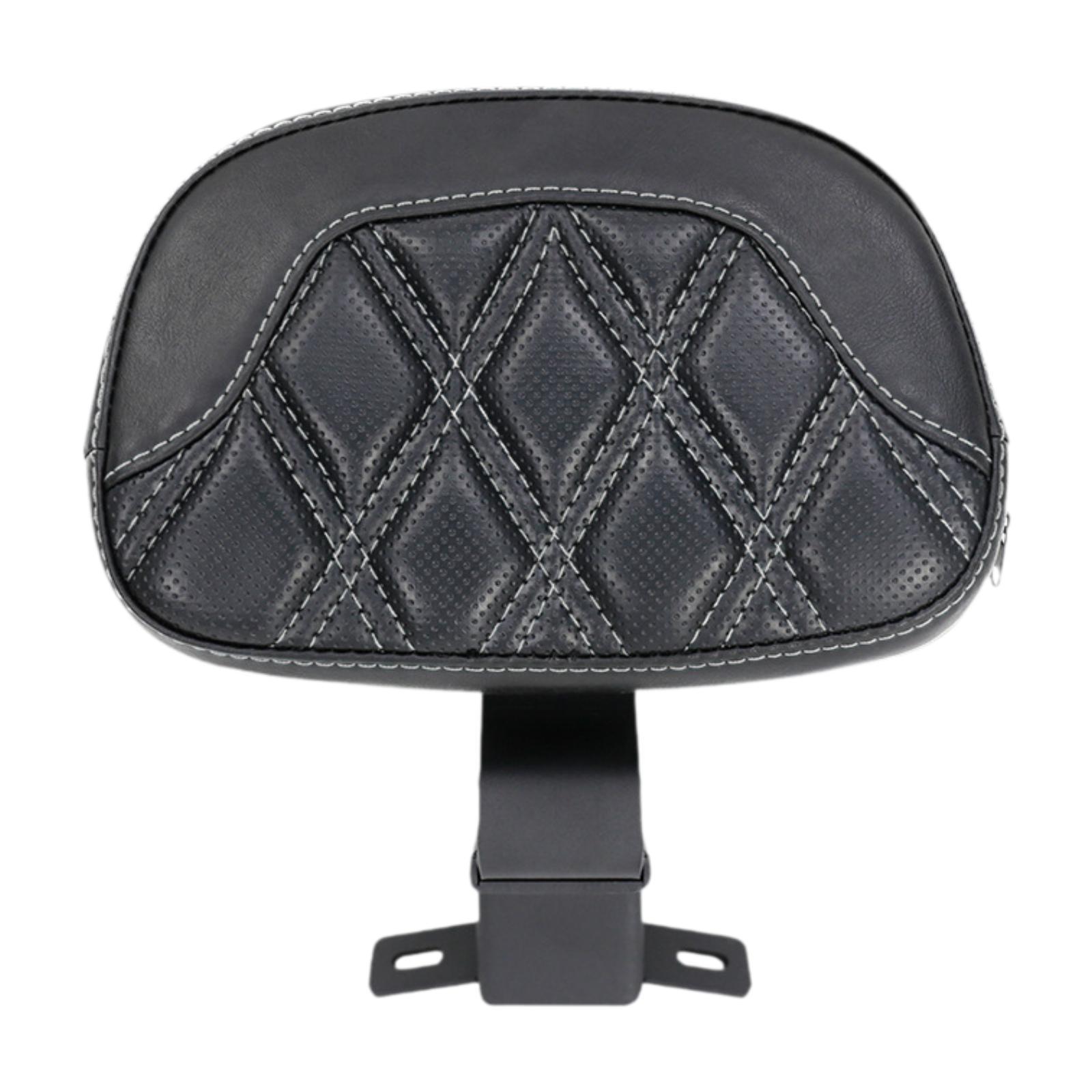 

Спинка для водителя для мотоцикла Touring Cvo Soft Pad Driver заменяет съемную регулируемую 09-22 Driver Riders Backrest Mounting белый