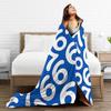 67 Six Seven Los Angeles Dodgers  Blankets  Fuzzy Funny Soft Throw Blankets for Chair Covering Sofa Spring Autumn,