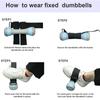 1Pair Dumbbell Foot Ankle Straps For Leg Lifting Gym Workouts Strength Training Foot Weight Holder