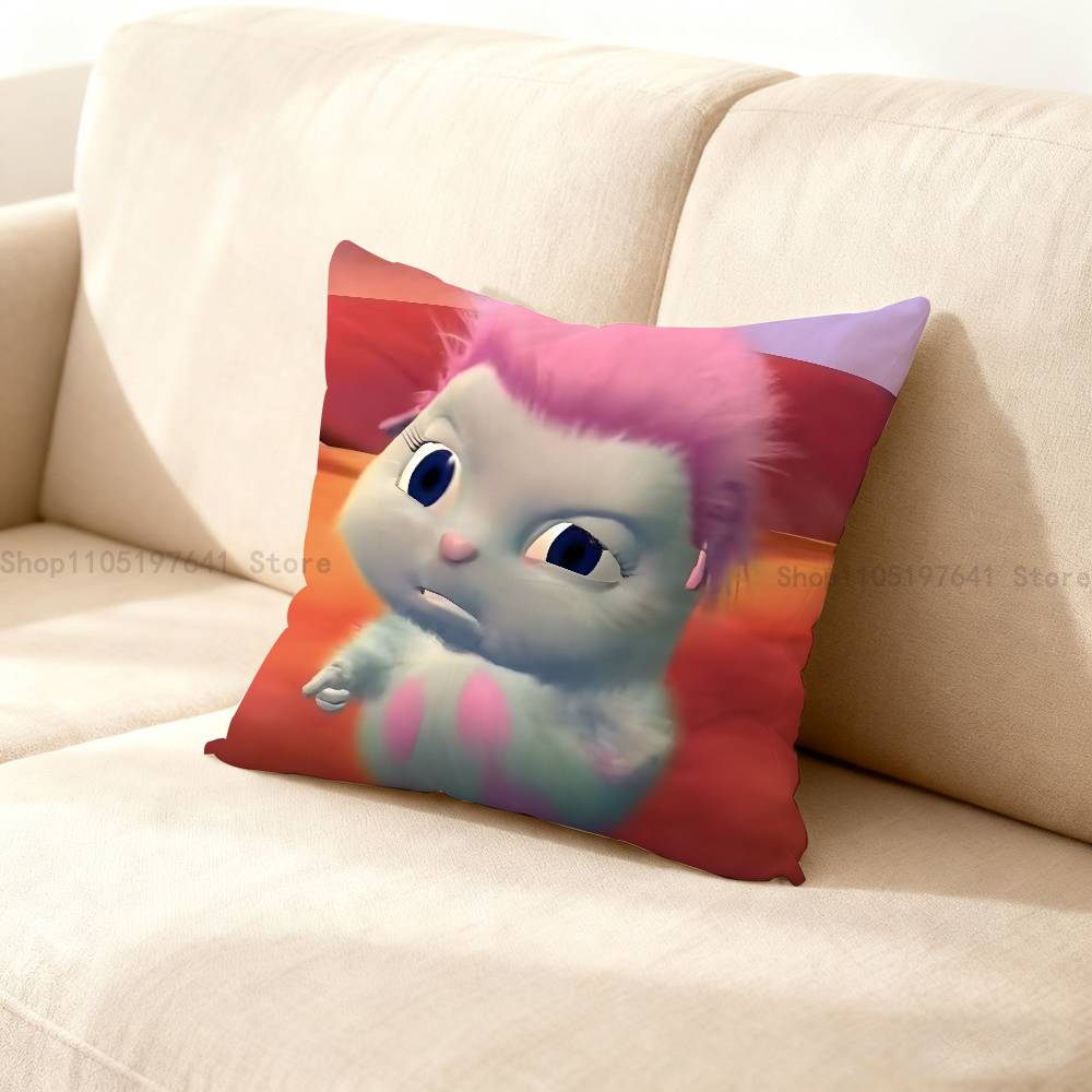 B-Bibble Doll Cute Pillow Case Cushion Cover Home Decor Birthday Gift Pillowcover