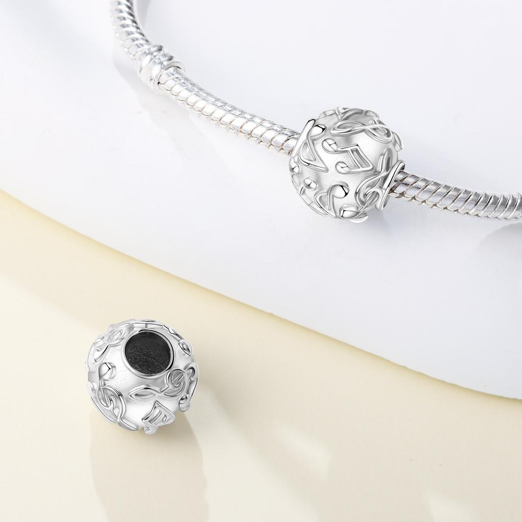 2026 Jewelry Bracelet Accessories Love Mother and Daughter Music Note Fireworks Mermaid Charm Pendant Beads 925 Silver