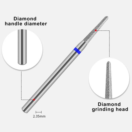 Nail Drill Bit Gel Removal Milling Pedicure Manicure Tool
