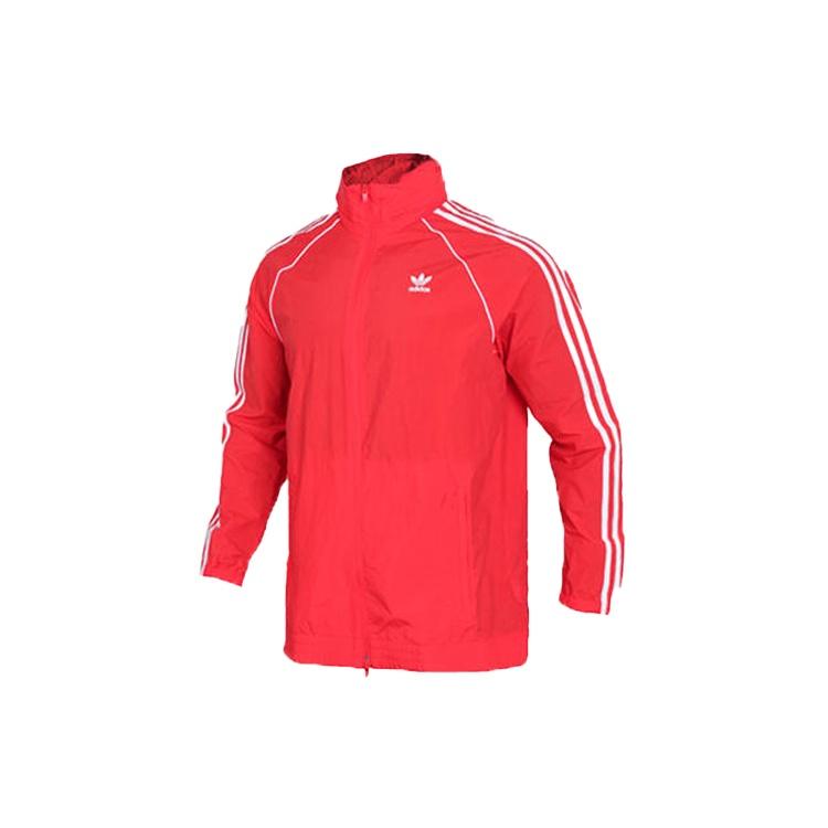 Men s adidas originals Logo Jacket Red CW1310 L