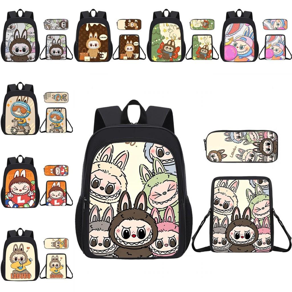 Cartoon Backpack For Kid With Graphic Design And Large Capacity Daily For