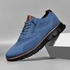 Britischer Stil Sommer atmungsaktive Sneaker Fly-Woven Mesh Schuhe Große Größe Laufschuhe Trendschuhe