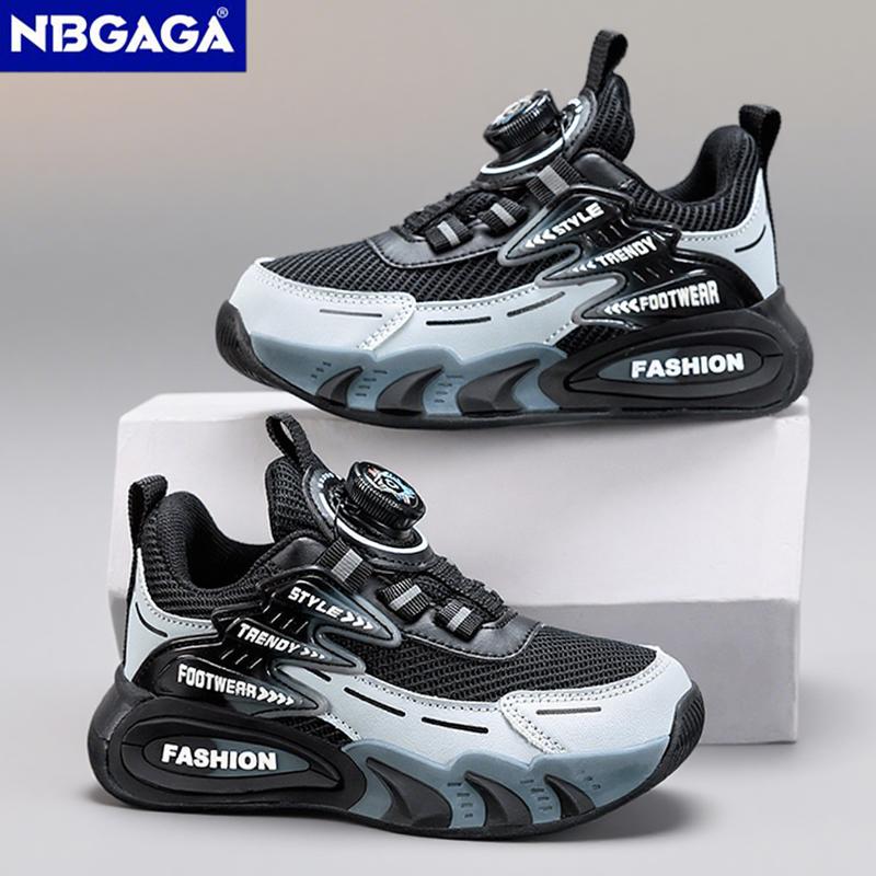 Breathable Lightweight Boys Running Shoes Summer Outdoor Mesh Sneakers for Children Casual Tennis Sports Footwear 5-16 Years