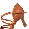 PU Leather Dance Shoes Women's Ballroom  Party Latin Tango Cha  High Heel Dance Shoes Heeled 7.5CM