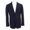 HERMES Excellent condition 21Stainless Steel 11-5255 G19821K virgin wool center vent 2B tailored jacket Jacket 48 NavyUsed