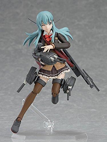 Figma Kantai Collection Suzuya Kaiji bemalte bewegliche Figur -KanColle- Nicht maßstabsgetreues ABS und PVC