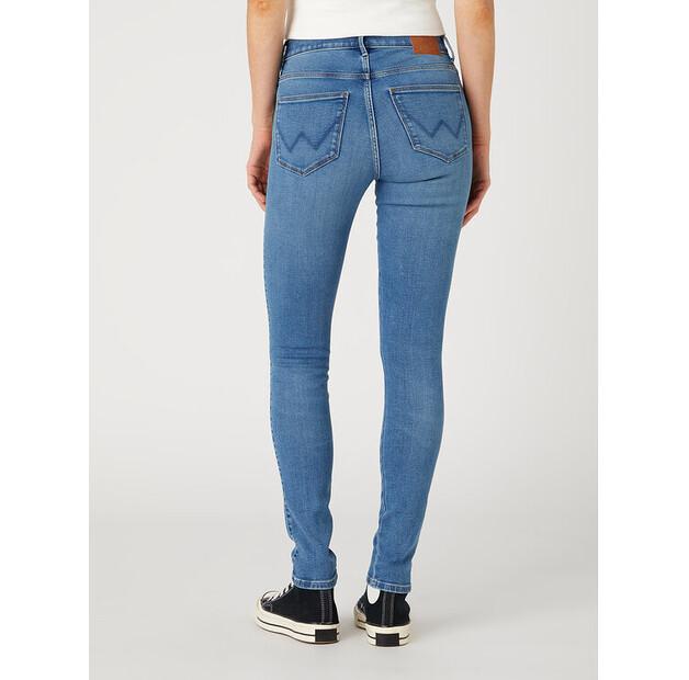 Wrangler High Skinny Jeans 630 W27HCY37O 112332394 Blue Skinny Fit