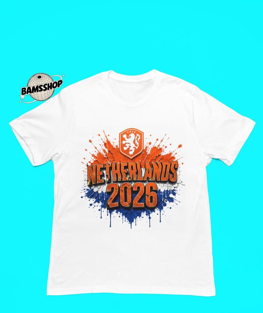Netherlands 2026 Soccer Cup Shirt, Soccer World Tournament T-Shirt, International Game Day Tees, Football, Sport Fan Gift