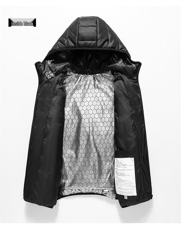 Children's USB Heated Waterproof Winter Jacket - Smart Temperature Control for Boys and Girls