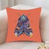 Butterfly Art Ladybug Tiger Moth Beetle Pillow Case Fashion Square Pillowcase Bedroom Sofa Room Ins Decoration Leisure