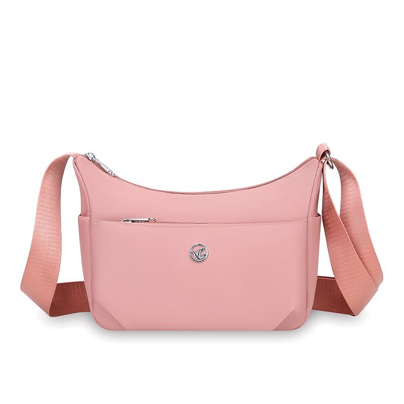 Women's Shoulder Bag Solid Color Hobo Bag Crossbody Bag Lightweight Mother Bag