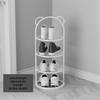 Multi Layer Shoe Rack Storage Rack, Sturdy and Durable Small Space Shoe Tower, Independent, Adjustable, Easy To Install