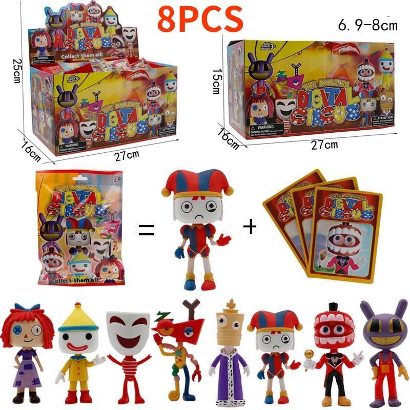 Digital The Amazing Circus Blind Bag Action Figure Model Decoration Gift Kids