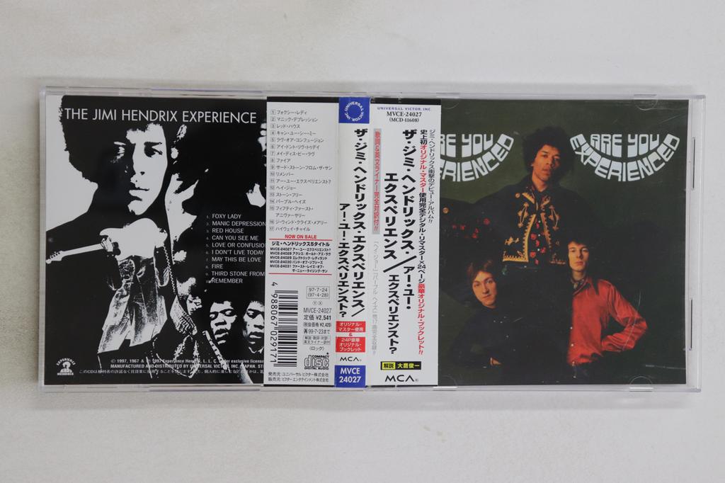 CD JIMI HENDRIX - Are You Experienced MVCE24027 Experience Hend 1997 Japan Obi Rock Used