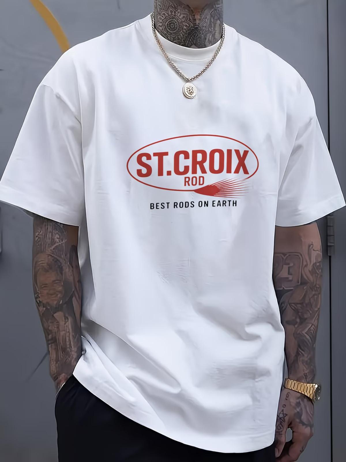 T-Shirt Featuring The Best Rods from St. Croix S разноцветный