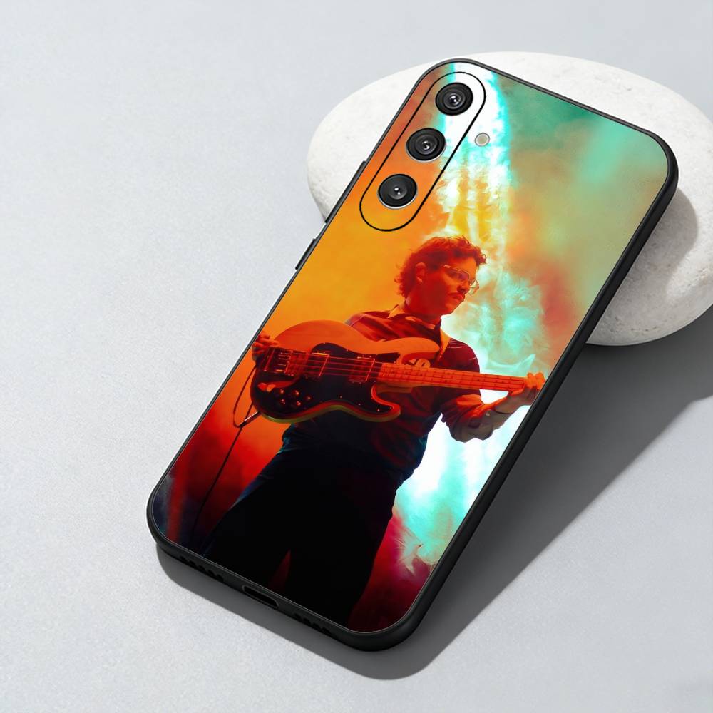 My New Band Believe Black Midi Phone Case For Samsung Galaxy A73,A72,A71,A70,A52,A51 Others Soft Black Cover Samsung a52