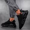 MAEDEF Adidași de vară pentru bărbați de înaltă calitate Pantofi casual sport de tenis Culoare solidă Respirabili cu șireturi Pantofi de exterior pentru alergare și antrenament
