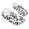 Casual Pattern EVA Printed Clogs Adult Unisex Lightweight Breathable Slip On Casual Shoes Soft Summer Sandals Soft Daily Wear