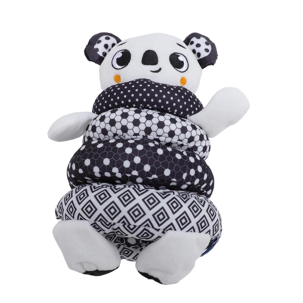 Stacking Ring Toy Soft Plush Educational Early Learning Baby Stacking Toy for Toddler