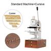 ZONESUN Multifunction Hot Foil Stamping Machine WT-90XTS Infrared Locator Leather Wood Paper Heat Press Machine with Drawers