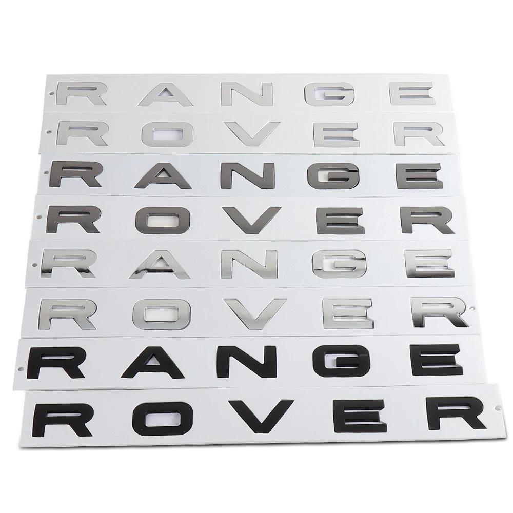 VTL1 Per Range Rover Evoque Sport HSE 1 pz Plastica ABS 3D Emblema Grande per Bagagliaio Auto Lettere Volvo Adesivo Decalcomania per Logo Range Rover
