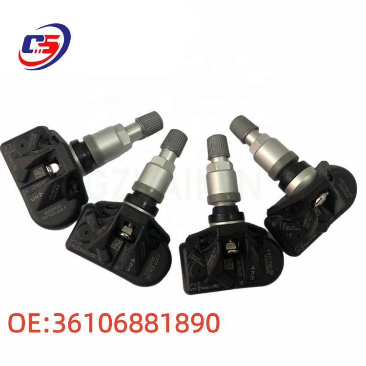 Compatible with BMW Tire Pressure Sensors: 36106856209, 36106881890, 6855539.