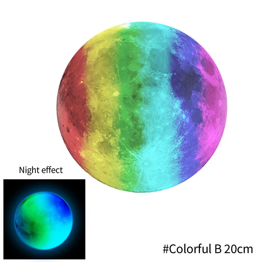 Luminous Moon Stars Wall Stickers for Kids room Bedroom Decor Glow in the dark Earth Wall Decals Noctilucent Stickers Home Decor
