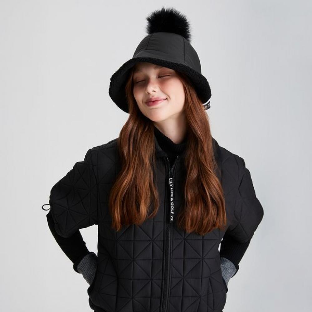 

Lily Kim Padding Ribbon Hat blacks/F