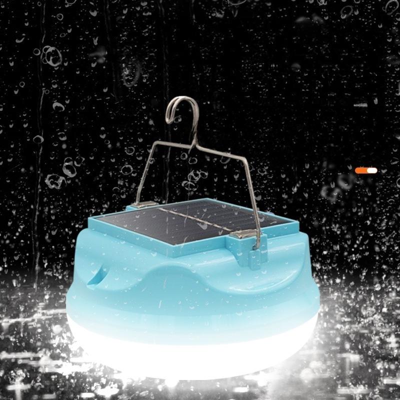 1Pc Bread Lights, Solar Power Outage Emergency Night Market Stall Lights, Five-sided Luminous Outdoor Camping Lights