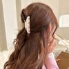 Trendy Acetate Hair Clip Strong Clasp For Long Hair Smooth Clip Lightweight Everyday Use