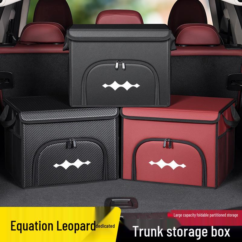 Compatible Trunk Storage Box for BYD Equation Leopard 5/8 - Car Interior Accessory