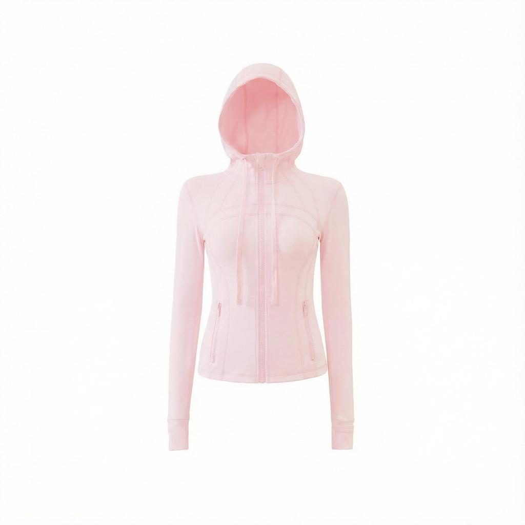 Women's High-Elastic Hooded Yoga Suit: Spring & Autumn Running Top and Professional Sports Jacket