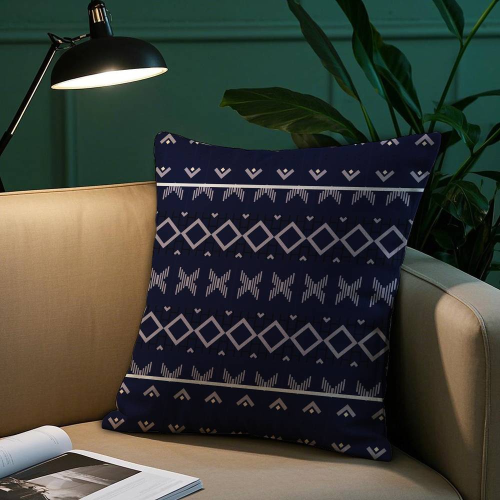 Samoan Tribe Samoa Totem Pillow Case Short Plush Print Cushion Cover Square Throw Pillow Covers Sofa Home Decor