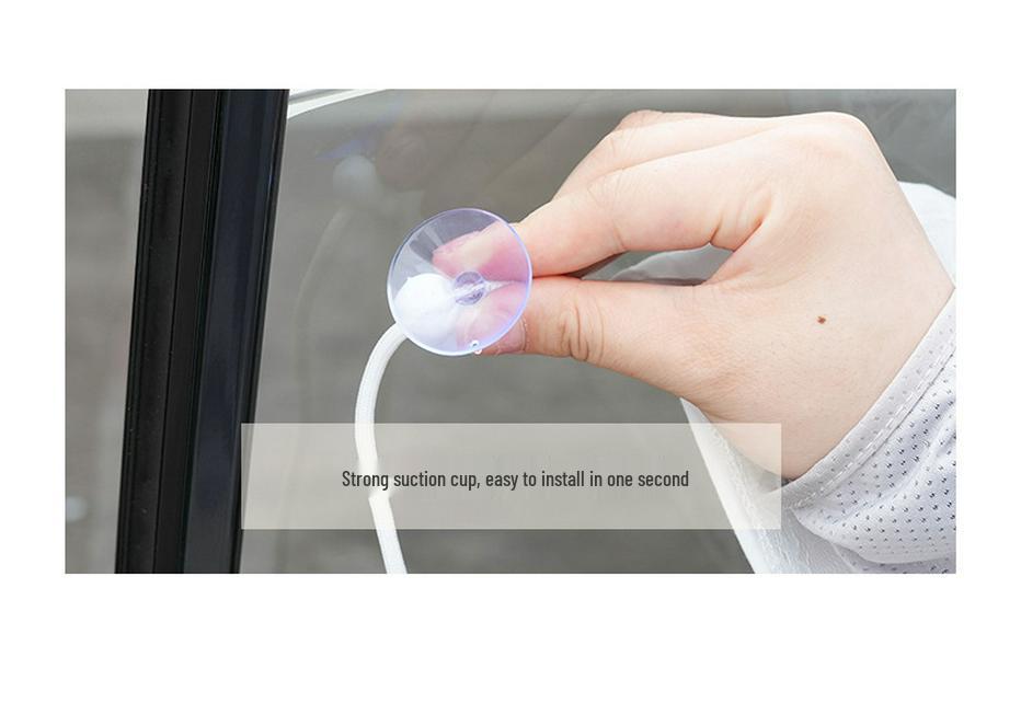 Lace Mesh Car Sunshade: Baby Protection & Heat Insulation Side Curtains for Privacy