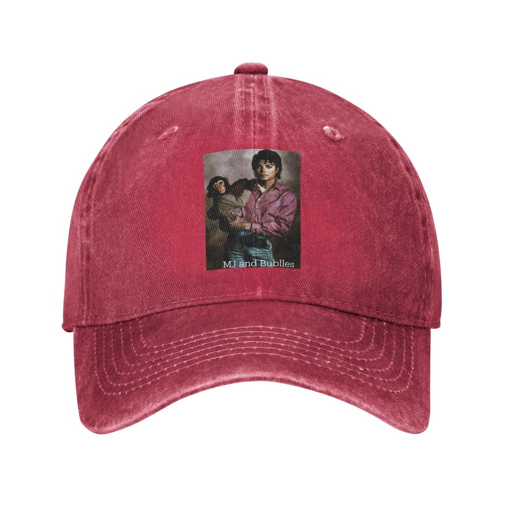 Michael Jackson Baseball Caps Snapback Denim Fabric Hats Outdoor Adjustable Casquette Sports Baseball Cowboy Hat for Unisex