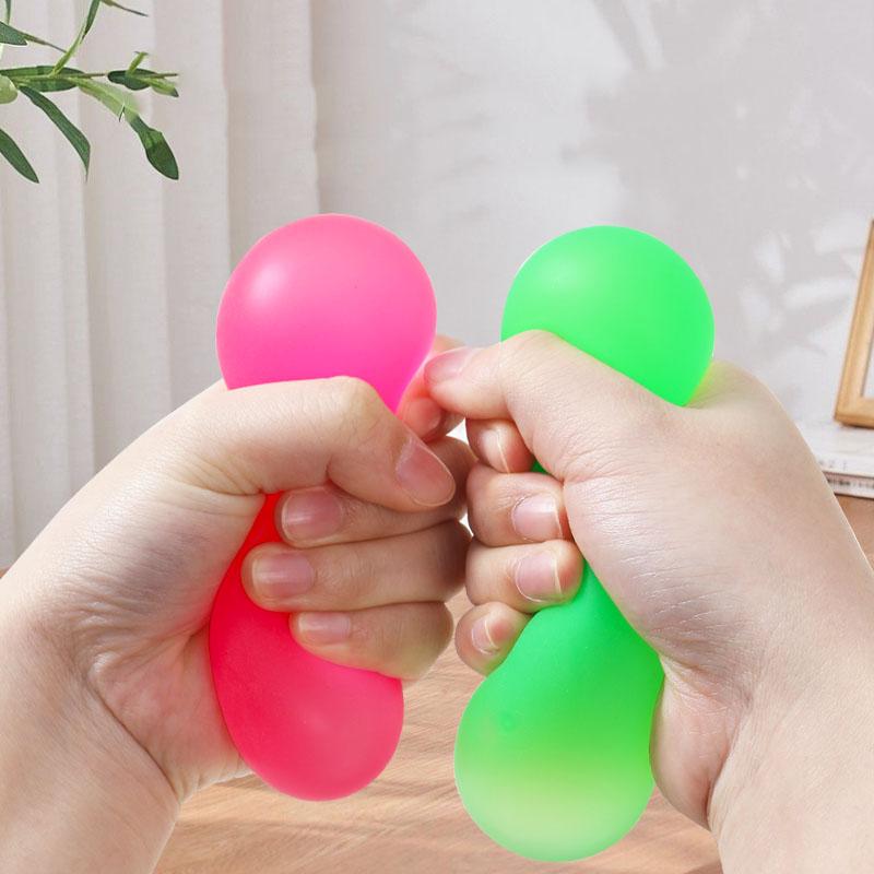 Squishy Stress Balls Resistance Fidget Toys Sensory Stress Relief Hand Therapy Toys Rebound Pinch Squeeze Ball for Kids Adults