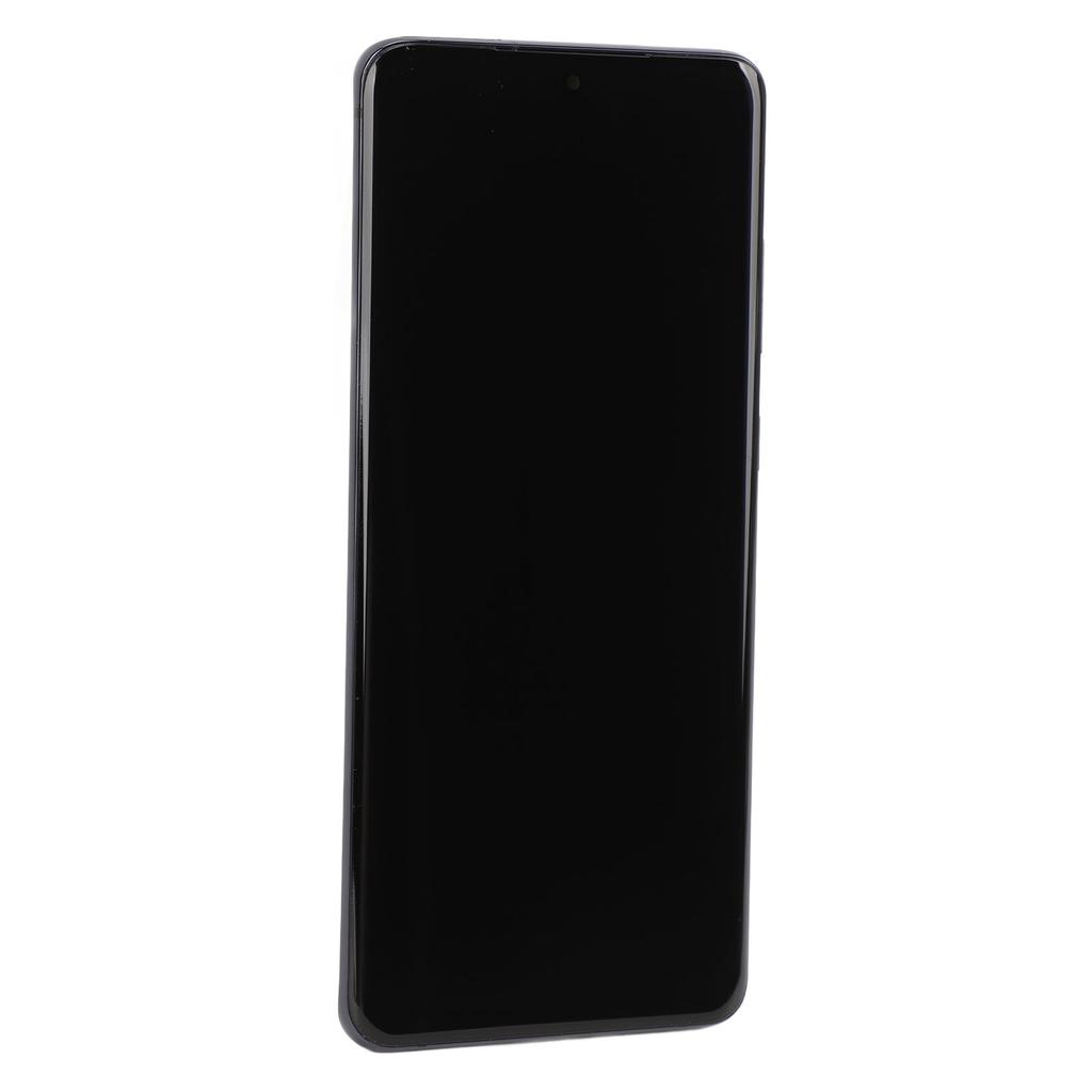 Phone Screen Replacement with Frame Support Fingerprint Curved Screen 6.9 Inch Phone Display DigitizerAssembly for