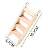 Wooden Climbing Ladder Hamster Guinea Pig Mouse Playing Toy Pet Cage Ornament