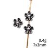 Bead Material Jewelry & Accessories Flower Small Hole Beads Spacer Accessories Parts Beads Jewelry Making Findings For Diy