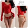 Sex Underwear Sexy Temptation Free T-pants Thong Open Crotch Sex Panties Women's Bed Passion